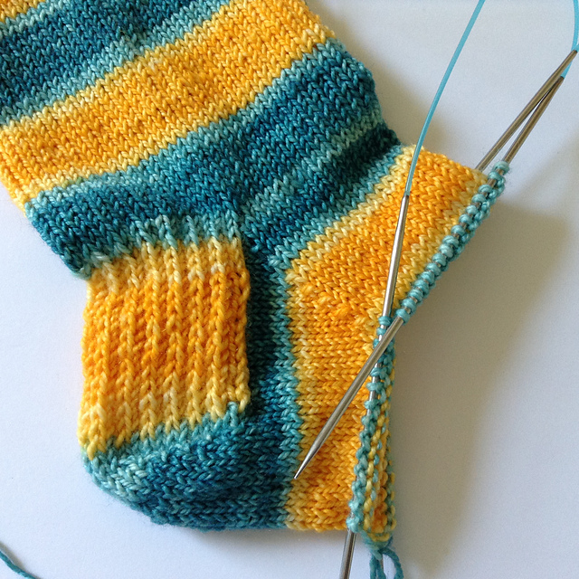 Abso-knitting-lutely!: #knittinghour Sock KAL for Beginners - Week 2