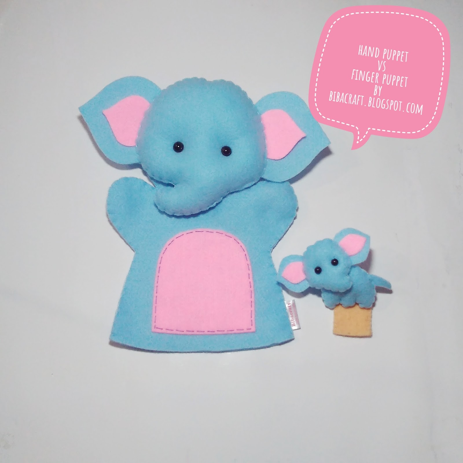 Cara Membuat Boneka Tangan Gajah Dari Kain Flanel