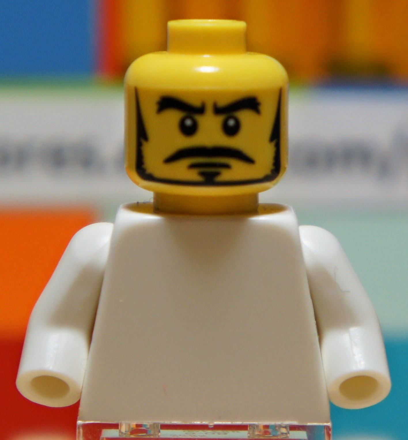 lego man with goatee