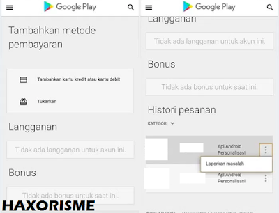 Laporkan Masalah Top Up di Google Play Laporkan Masalah Top Up di Google Play