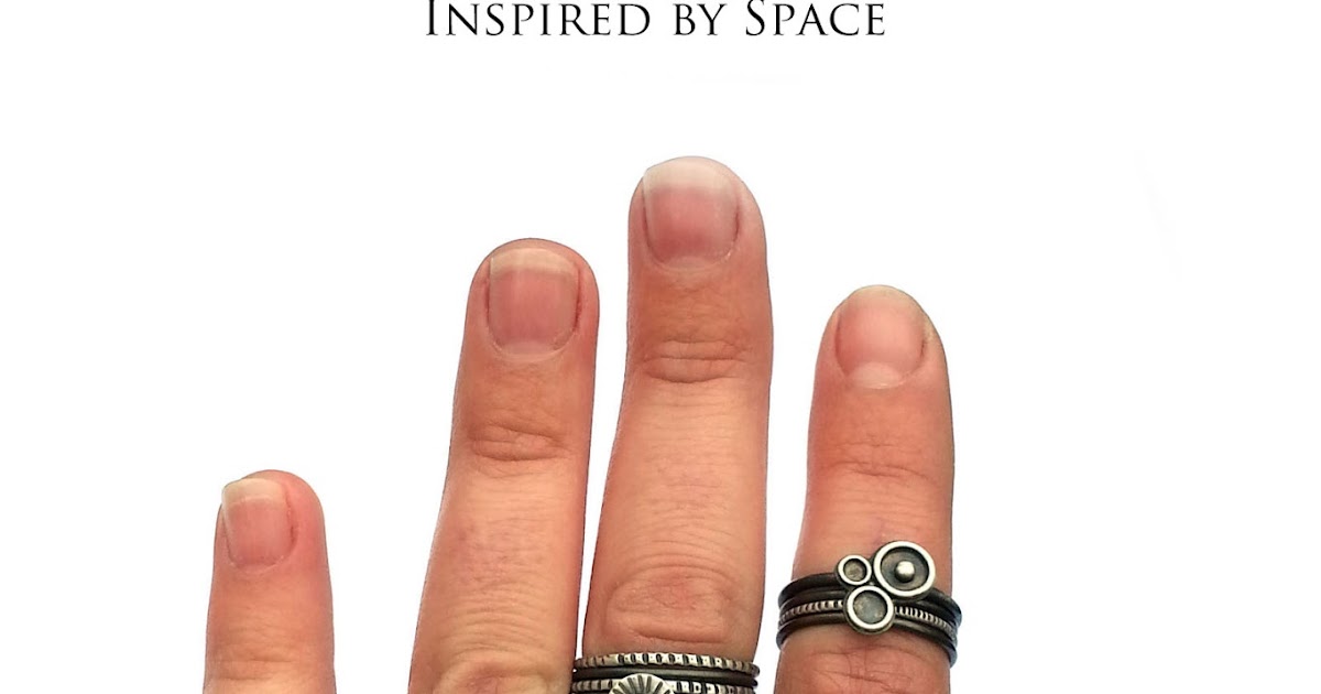 Metal Musing Finger Bling Stacking Rings Go Ahead, Cover Your Fingers