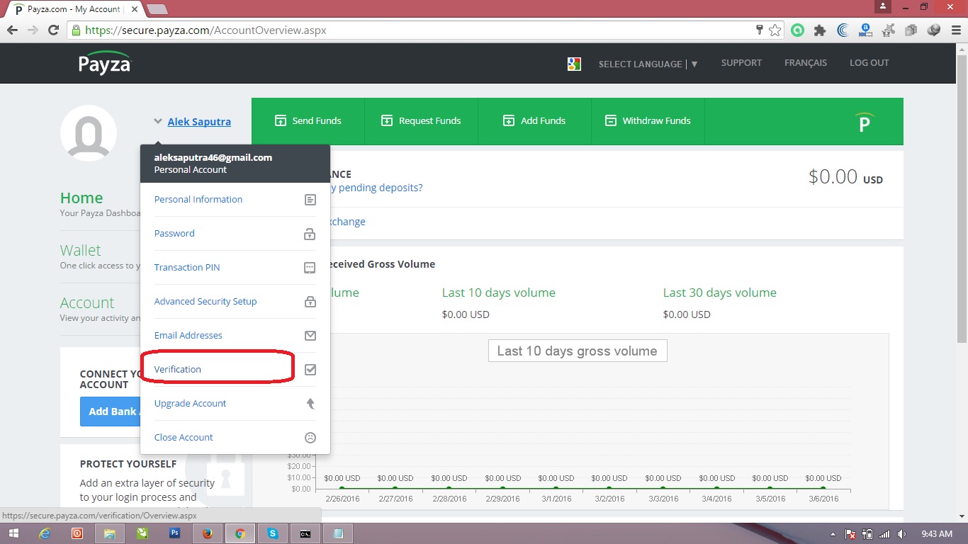 Cara deposit dengan paypal