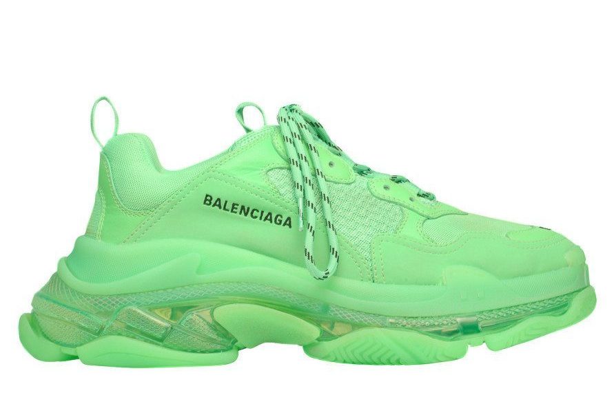 Balenciaga Triple S Super Slime acaba de ser lançado
