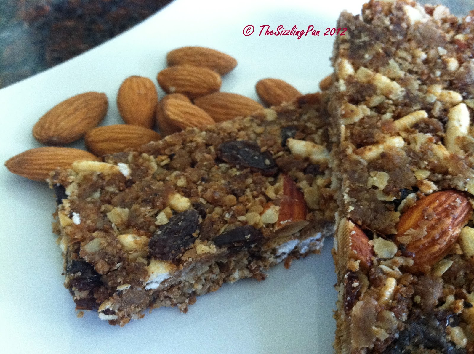 The Sizzling Pan "Nutritious and Delicious" Almond Lover's Homemade
