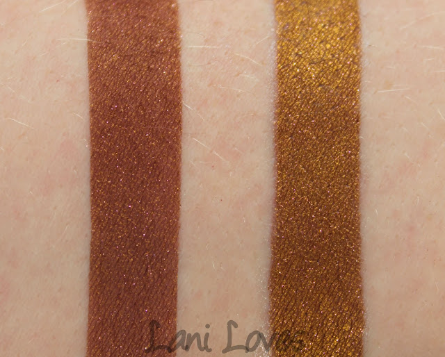 Darling Girl Bronze Dawn Eyeshadow Swatches & Review
