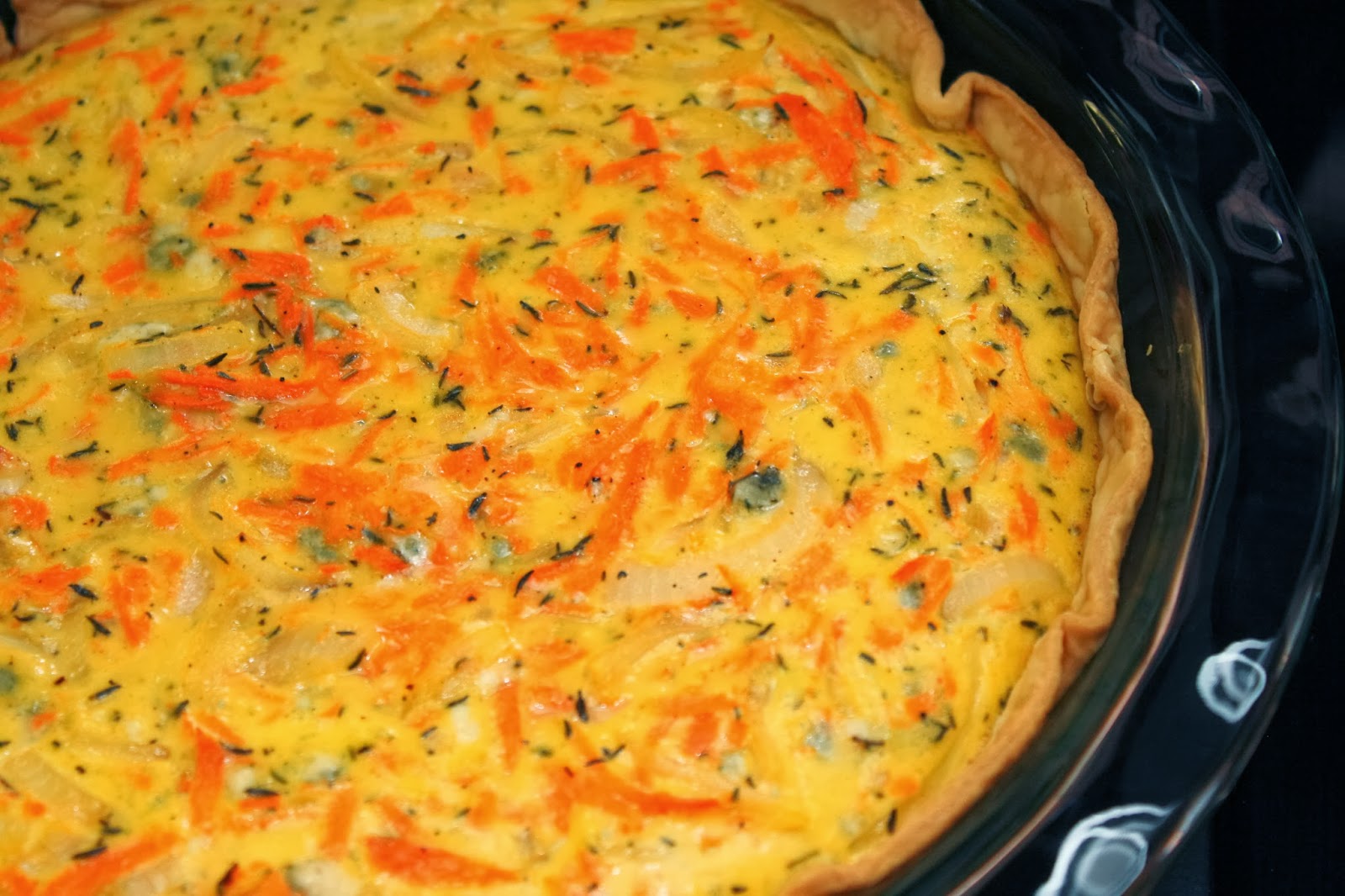 The Bitchin' Kitchin' Sweet Potato & Onion Quiche
