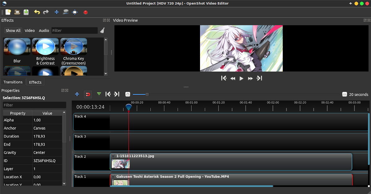 Editing Video di GNU/Linux Dengan OpenShot Video Editor LinuxSec