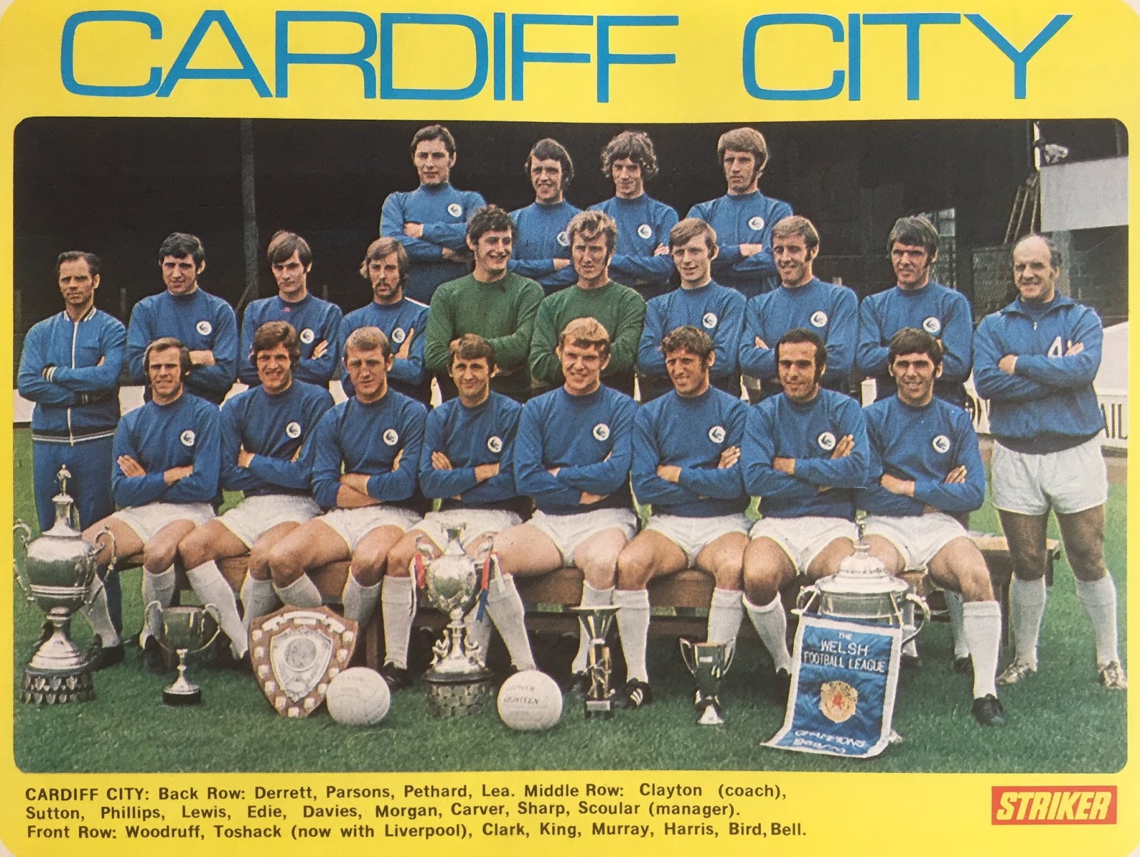 English Football Retro TV Cardiff City 1970/71. English Football Retro TV Cardiff City 1970/71.