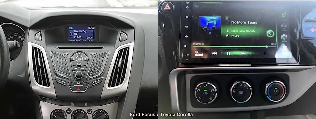 Toyota Corolla x Ford Focus