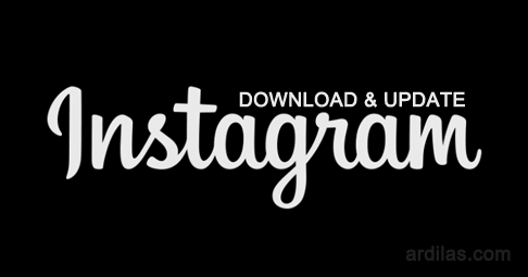 Logo teks - Cara Download & Install Aplikasi Instagram - Android