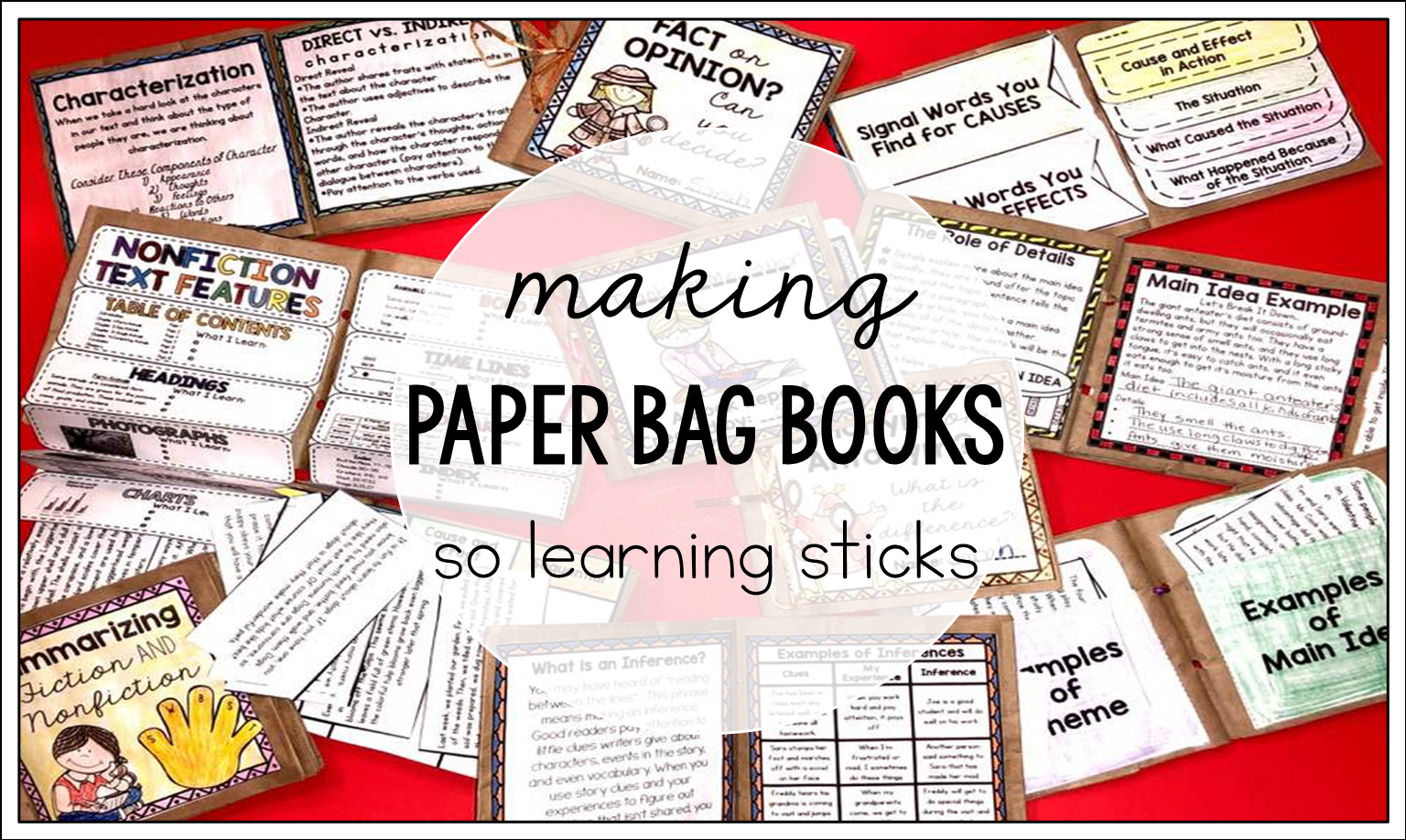 how making books in the classroom can make learning stick