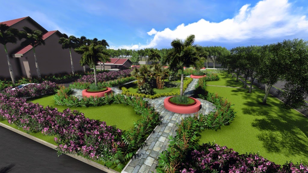 BT'01 STUDIO BORNEO: RENCANA PENATAAN HALAMAN RUMAH JABATAN WABUP KATINGAN