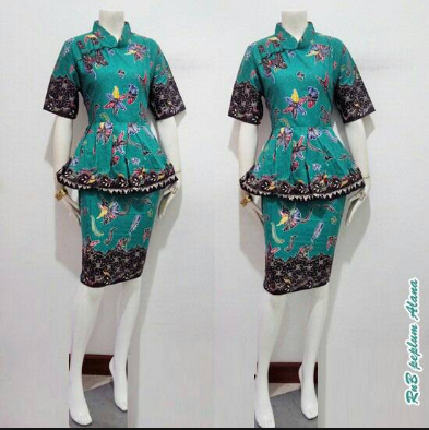 Desain Baju Batik untuk Kantor Wanita Elegan Modern Terbaru Desain Baju Batik untuk Kantor Wanita Elegan Modern Terbaru