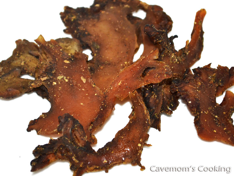 Cavemom's Cooking Hen of the Woods (Maitake) Jerky