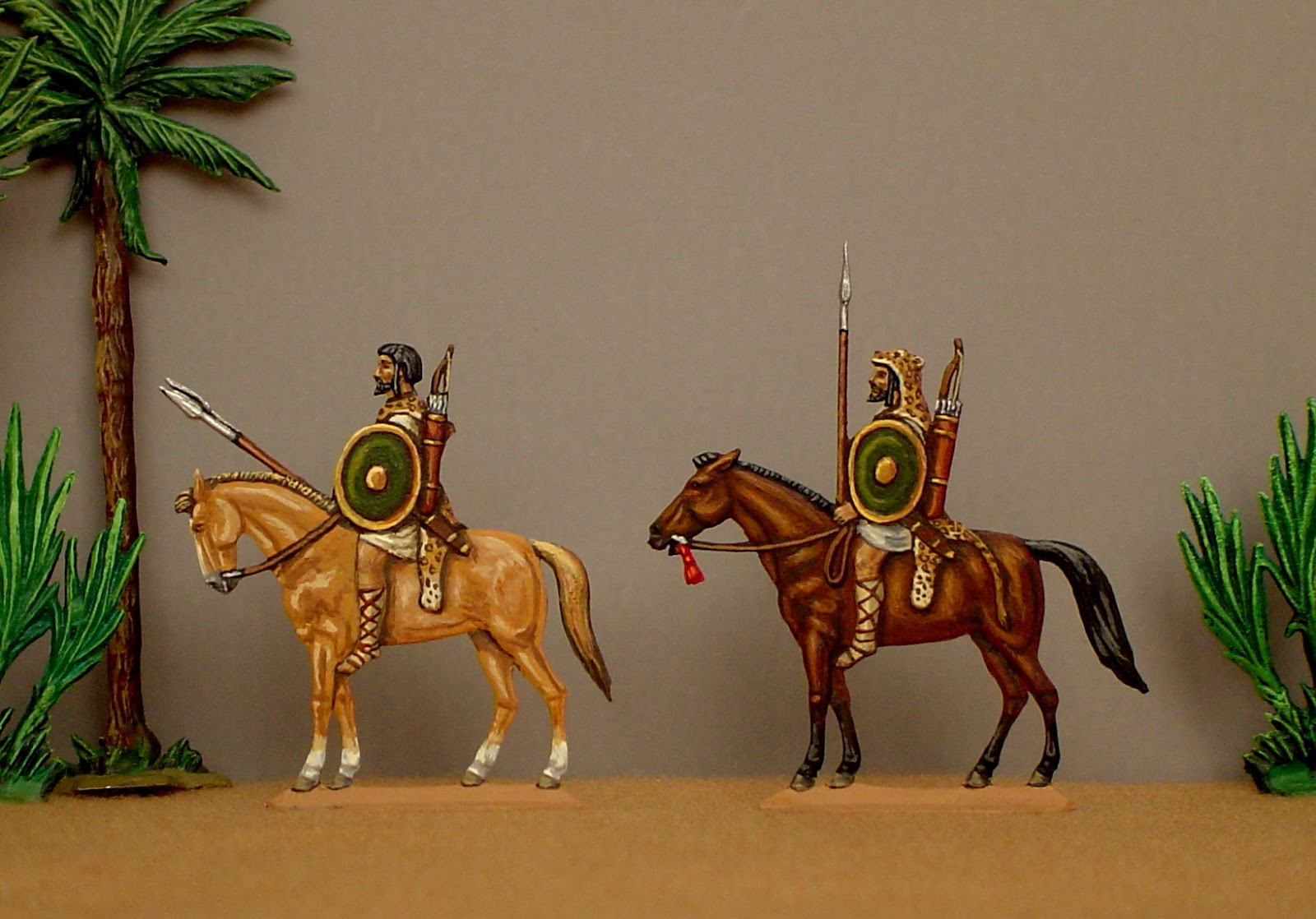 Castles of Tin WIP Numidian Cavalry 30mm Flats