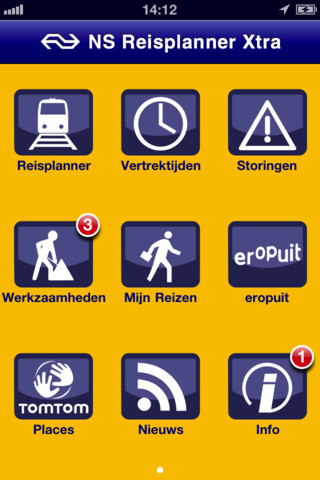 er is een update van de ns reisplanner app waardoor je nu je hele reis inclusief bus en tram kan plannen een bijkomende voordeel van de ns app is dat die