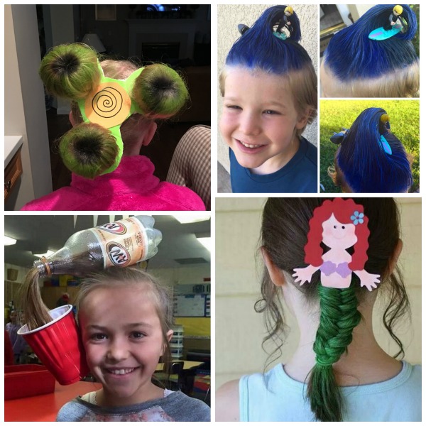 crazy hair ideas kids growing