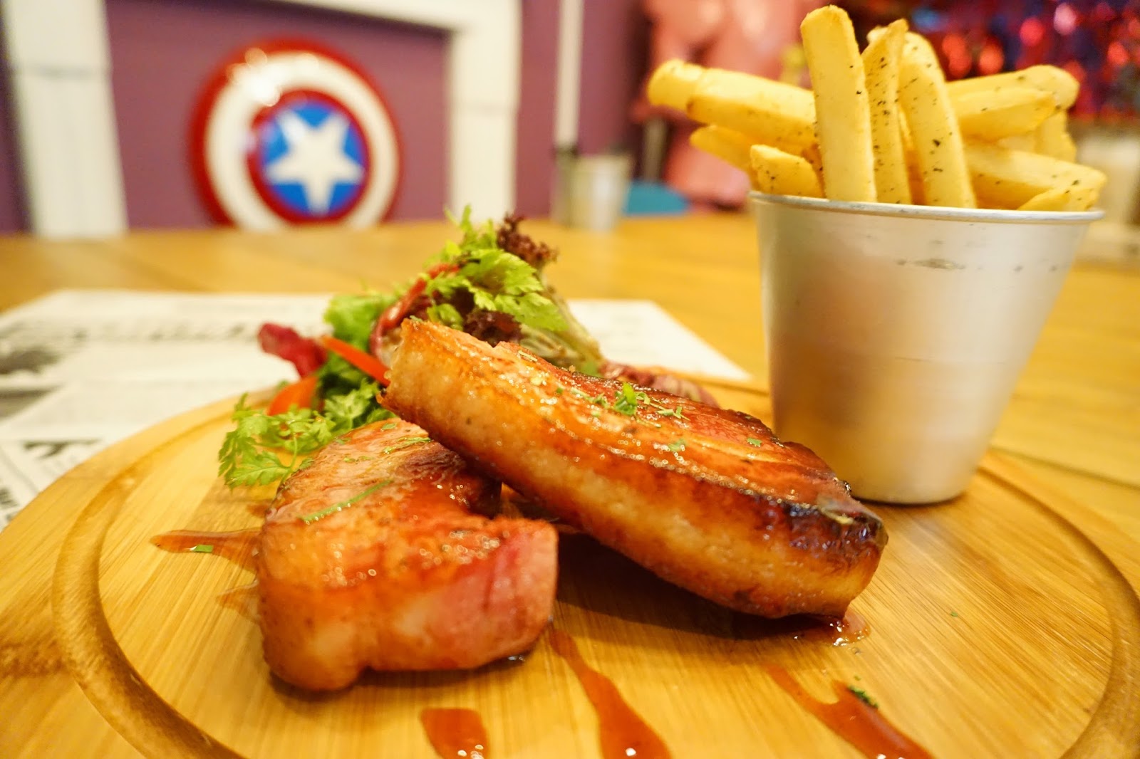 Hungry Heroes The place they serve you the "Mother of all Chicken