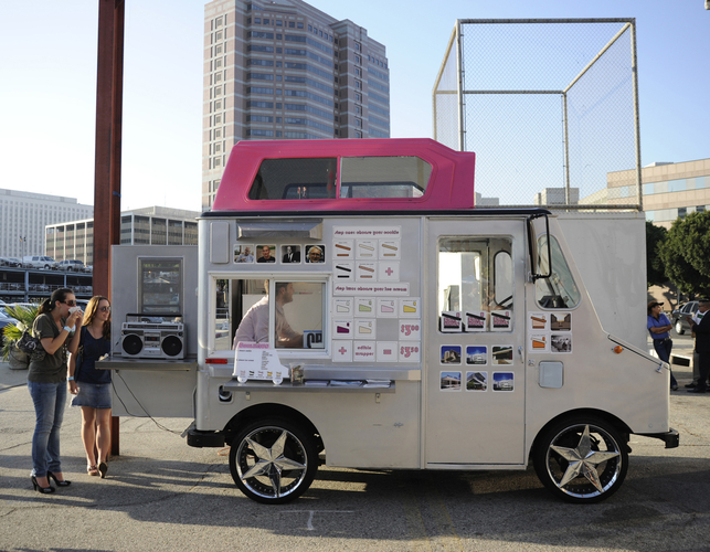 Fill Your Well coolhaus ice cream sandwich truck