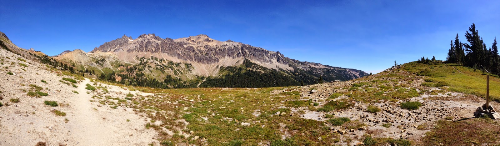 Explore Your World: Sept. 14: Elk pass to Goat Rocks. 19 miles.