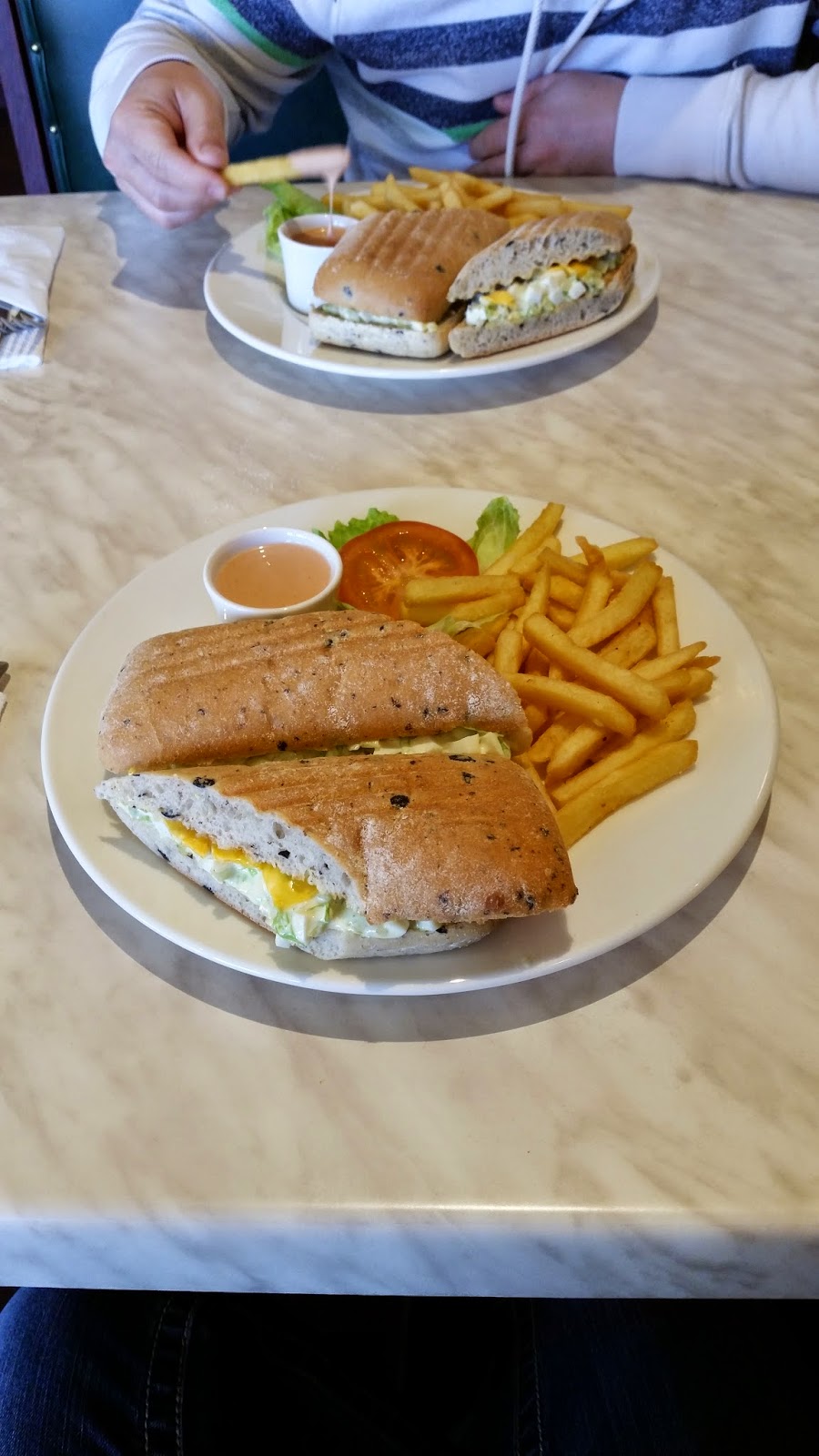 Living in a Sand Storm Dome Cafe