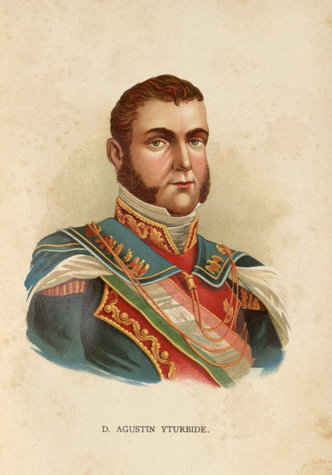 El maestro Agustín de Iturbide