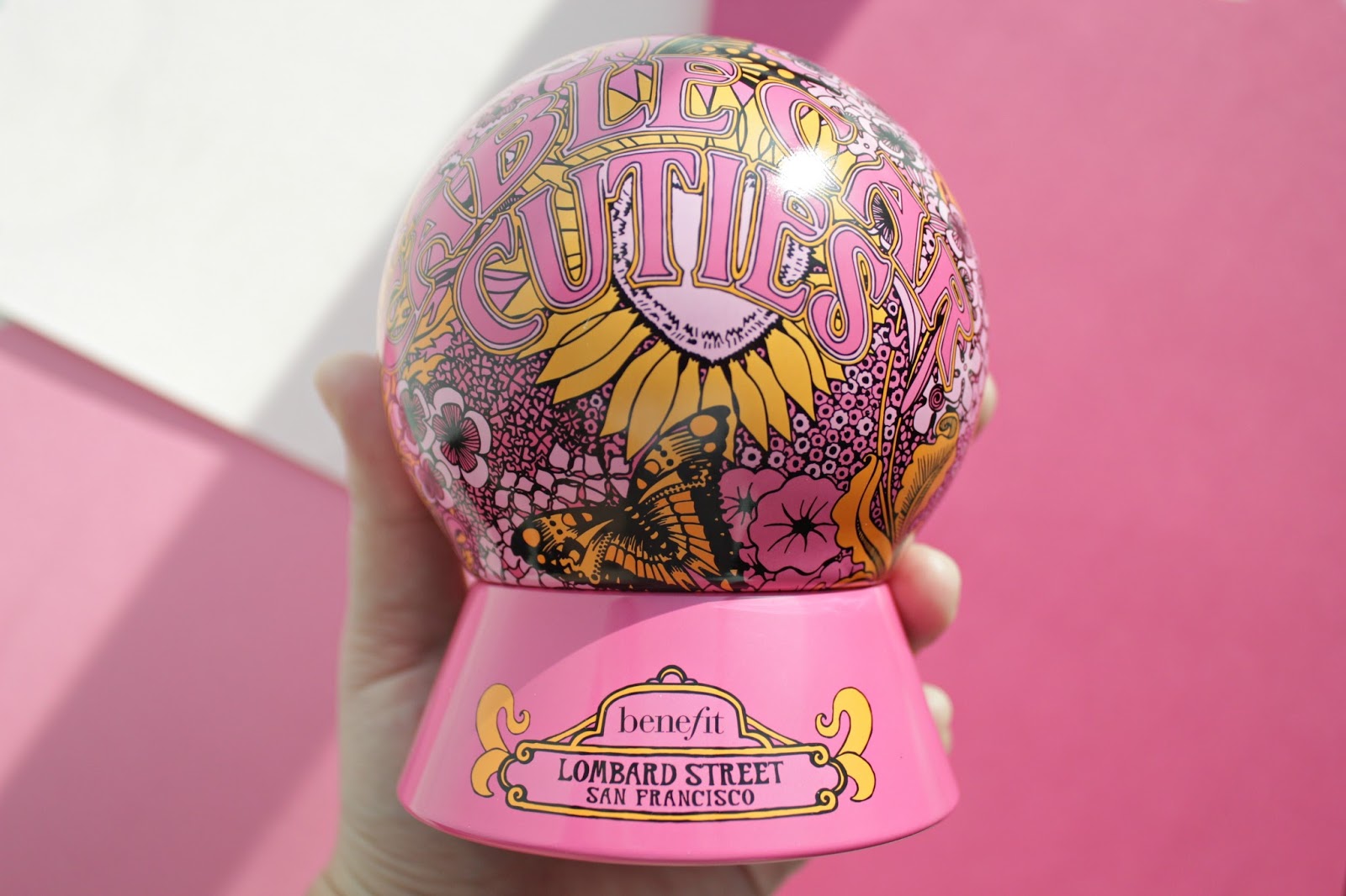 if you're going to San Francisco... benefit cosmetics mini gift set