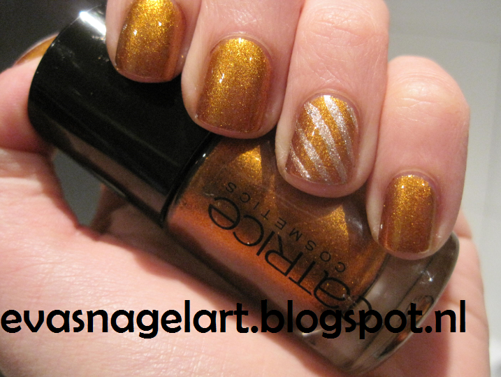 Eva's nagelart: Gold Christmas