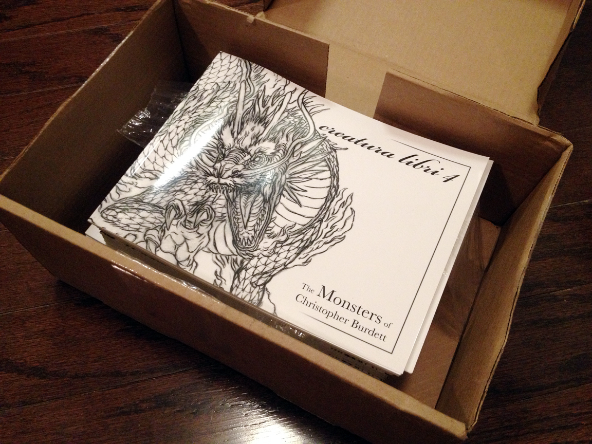 The DOODLES, DESIGNS, and aRT of CHRISTOPHER BURDETT What's in the box?! 2013 Edition...