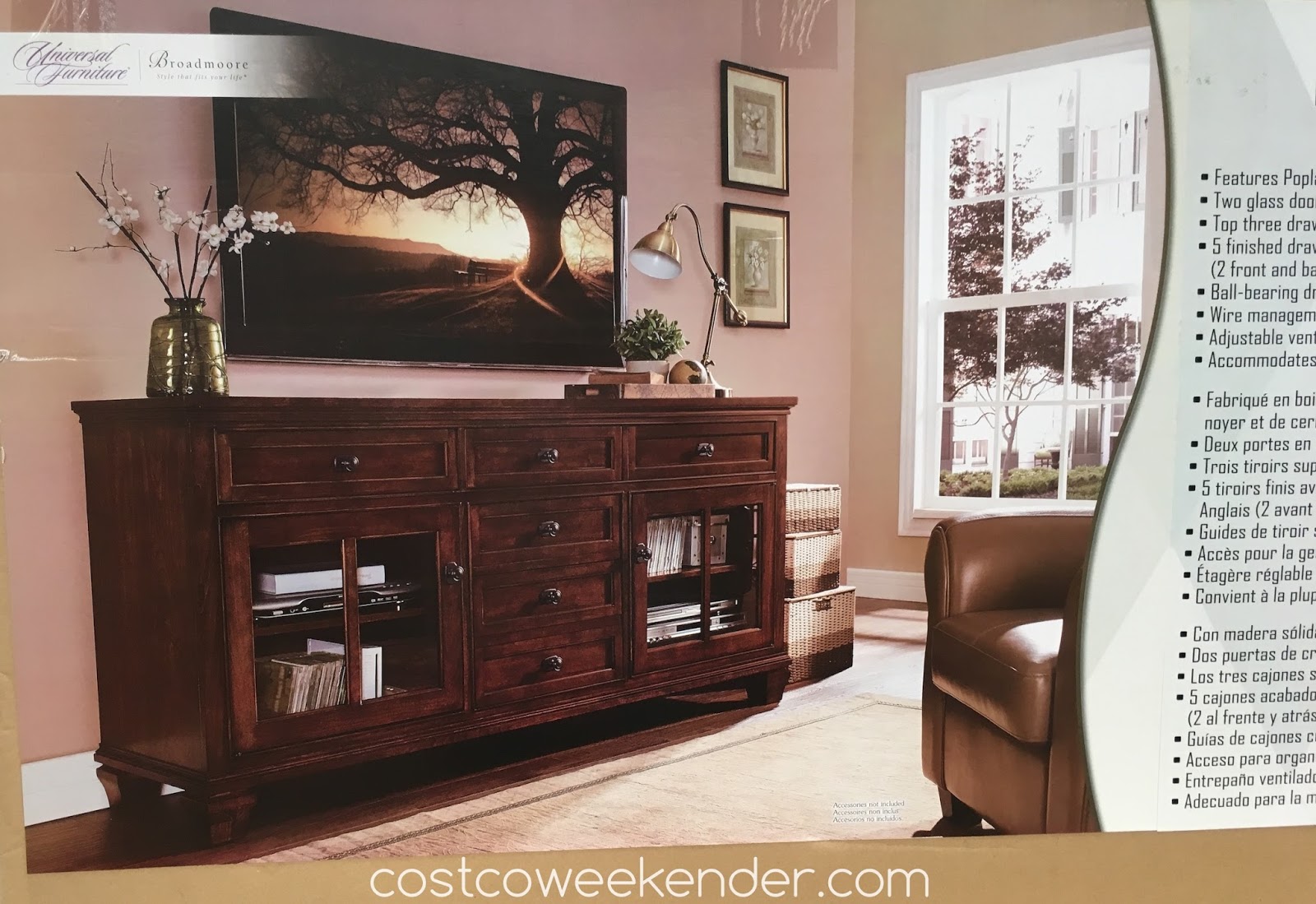 universal furniture costco charlotte costco 1024891 every tv needs the universal furniture broadmoore tv console to go with it 70 universal furniture costco charlotte costco 1024891 every tv needs the universal furniture broadmoore tv console to go with it 70
