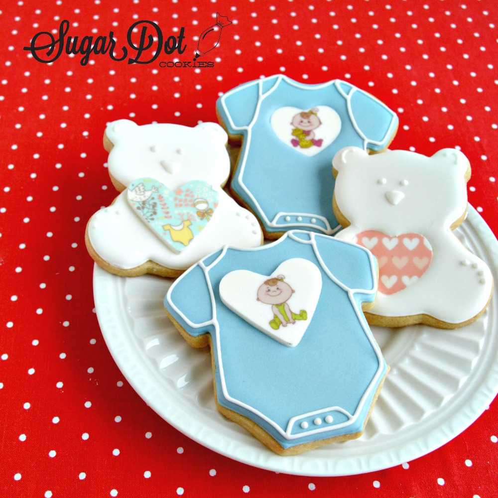 Sugar Dot Cookies: Tutorial - How to add Candy Melt Accents to
