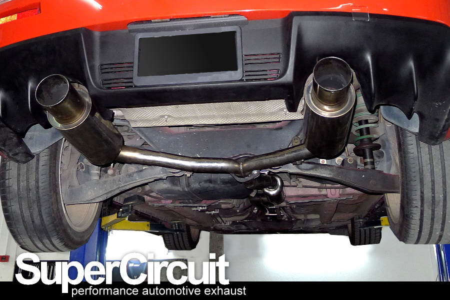 SUPERCIRCUIT Exhaust Pro Shop Mitsubishi Lancer Twin Exhaust System Customs