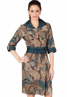 Model Baju Terusan Batik Untuk Kerja Tampil Elegan Model Baju Terusan Batik Untuk Kerja Tampil Elegan