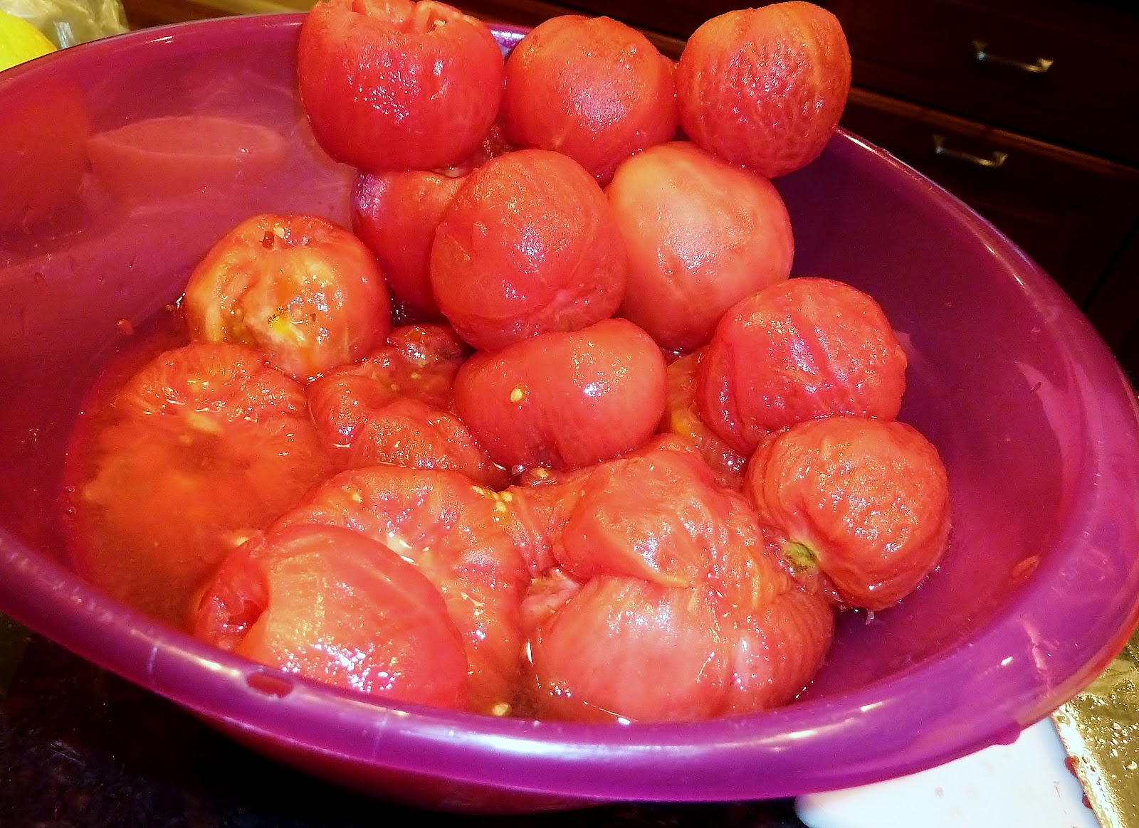 Christine's Kitchen Chronicles Canning Whole Peeled Tomatoes