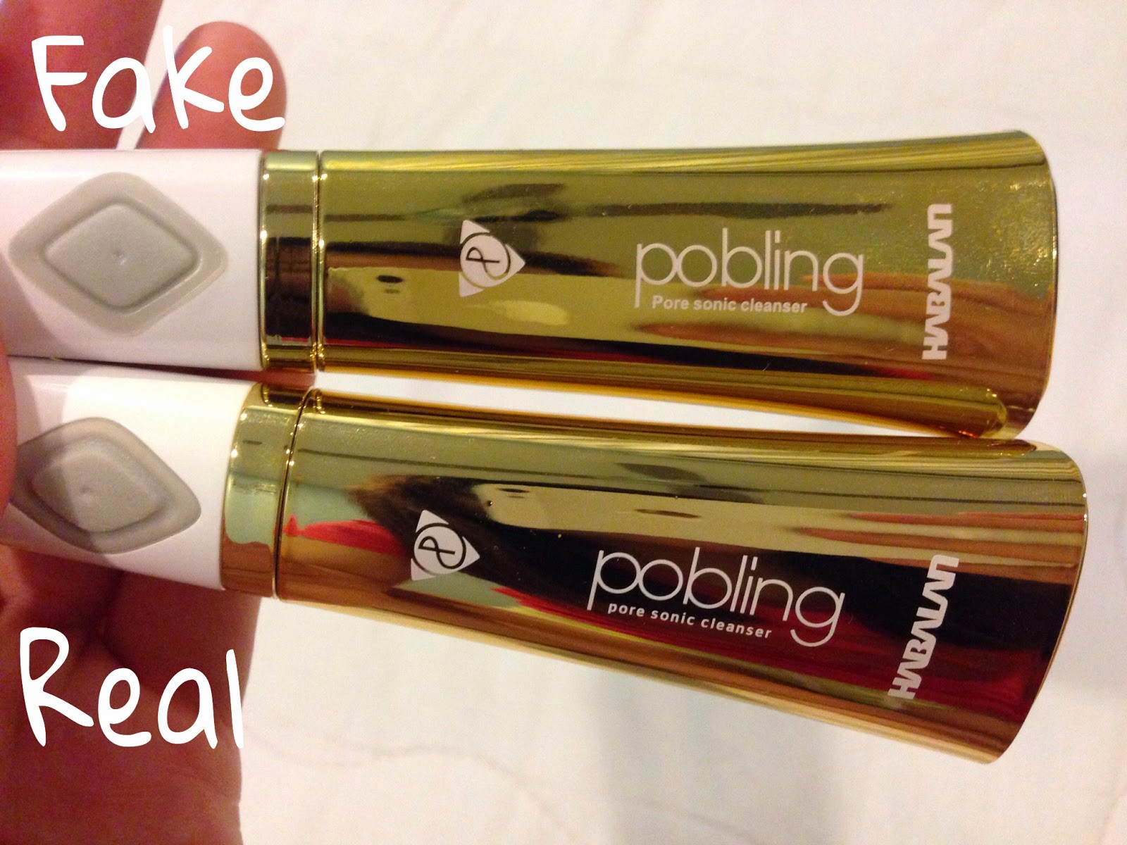 How to differentiate REAL and FAKE PO Bling?