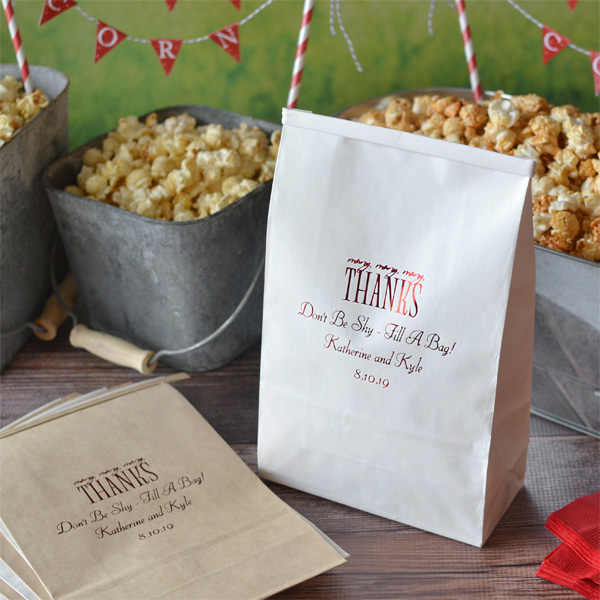 Popcorn Favor Bags