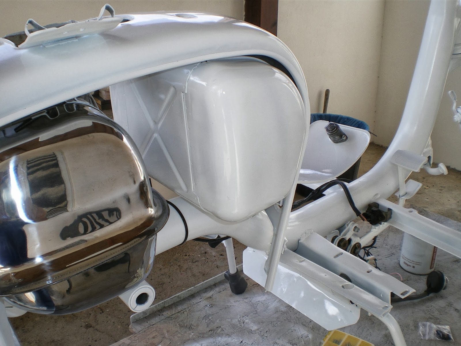 Bryans Lambretta Blog Fuel Tank and Toolbox
