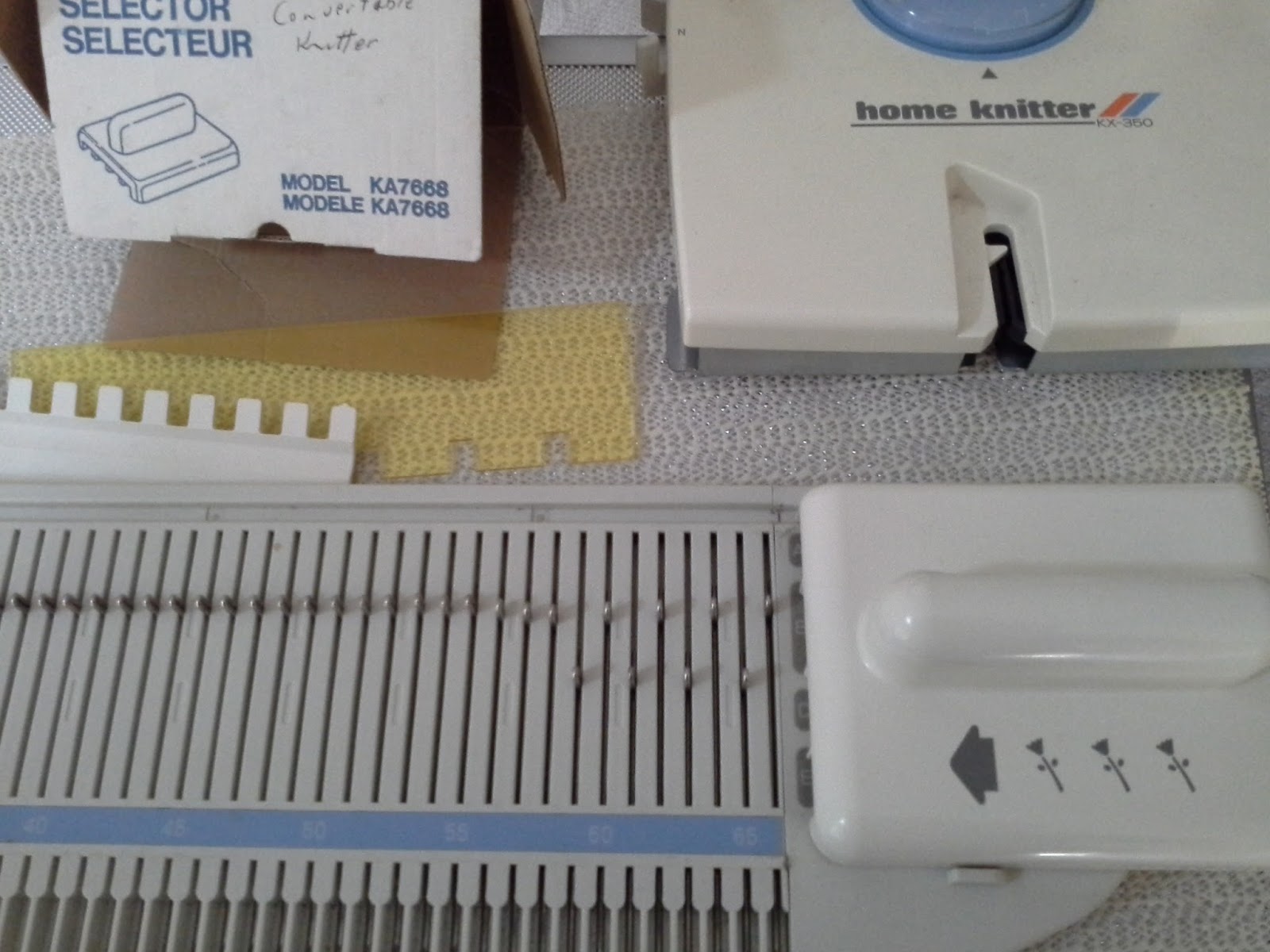 Ozlorna's Knitting Blog brother KA7668 Needle Selector for KX machines