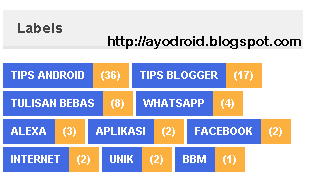 Cara Membuat Label Blog Unik dan Keren