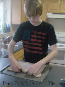 Cooking with Kyle pizza dough