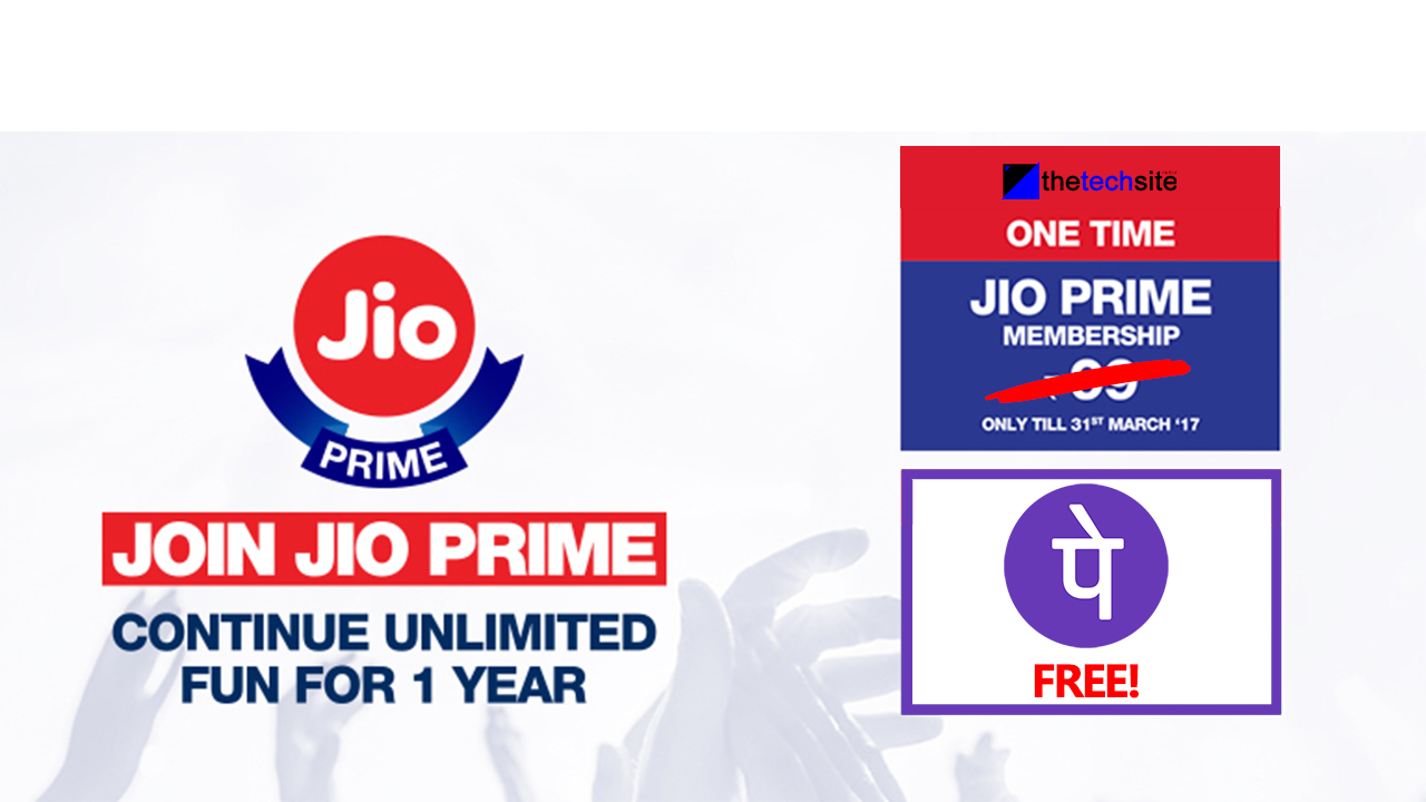Free Jio Prime Membership