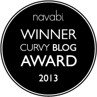 navabi Curvy Blog Award Winner 2013