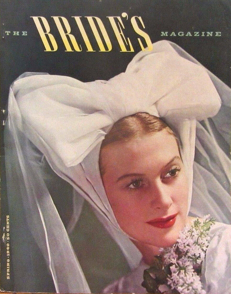 Vintage Bridal Inspiration A Collection Of 27 Beautiful Covers Below Is A Collection Of 27 Beautiful Covers From The Bride S Magazine In 1940s