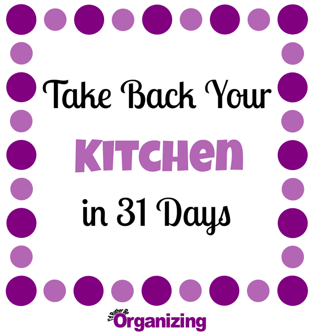 Take Back Your Kitchen in 31 Days: Day 12 - Upper Cabinet Interior