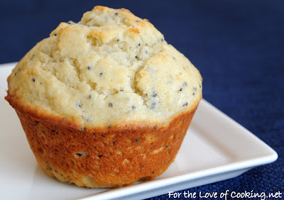 lemon poppy seed muffins