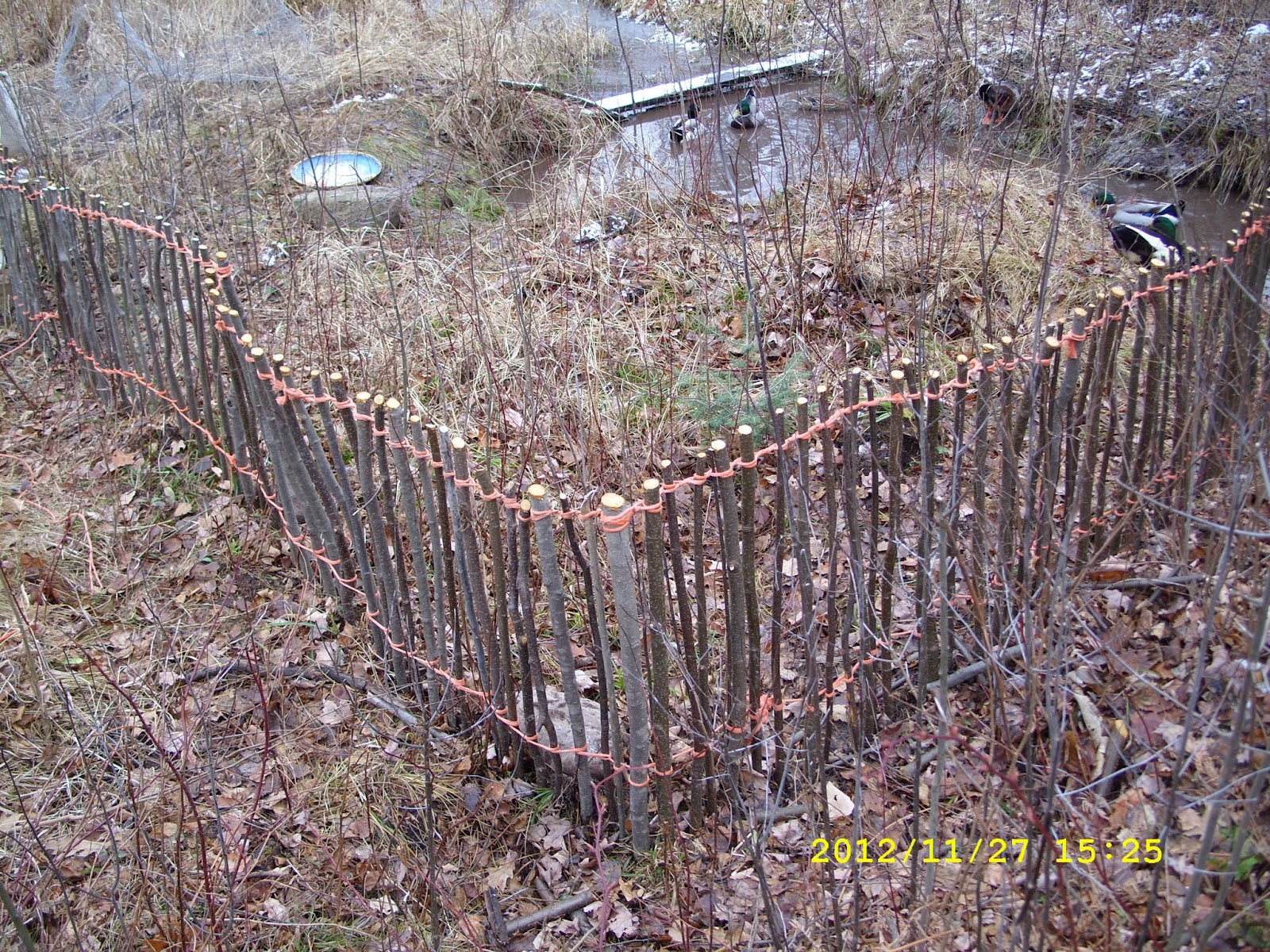 Forest House Farm Stick Fence