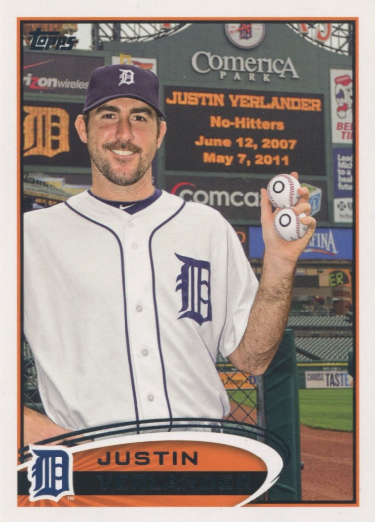 Dime Boxes -- The Low-End Baseball Card Collector's Journey: Top Five: Justin  Verlander