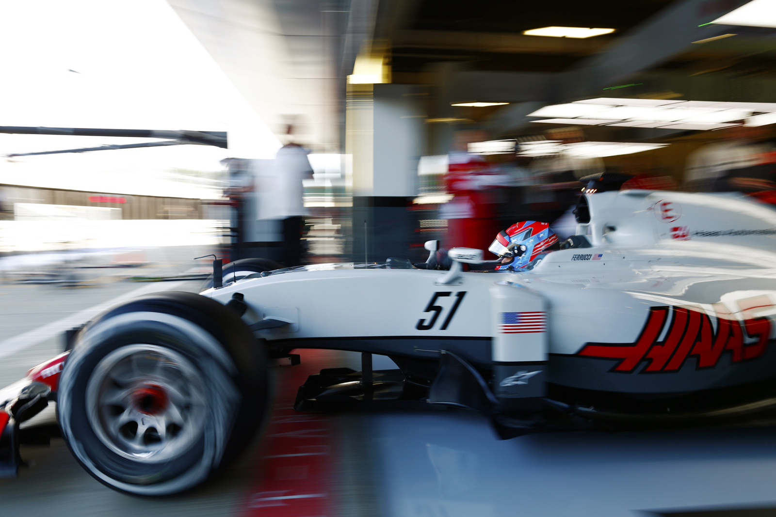 Santino Ferrucci Is First American To Drive An American F1 Car Since