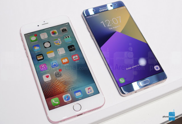Galaxy Note 7 أو iPhone 7 Plus