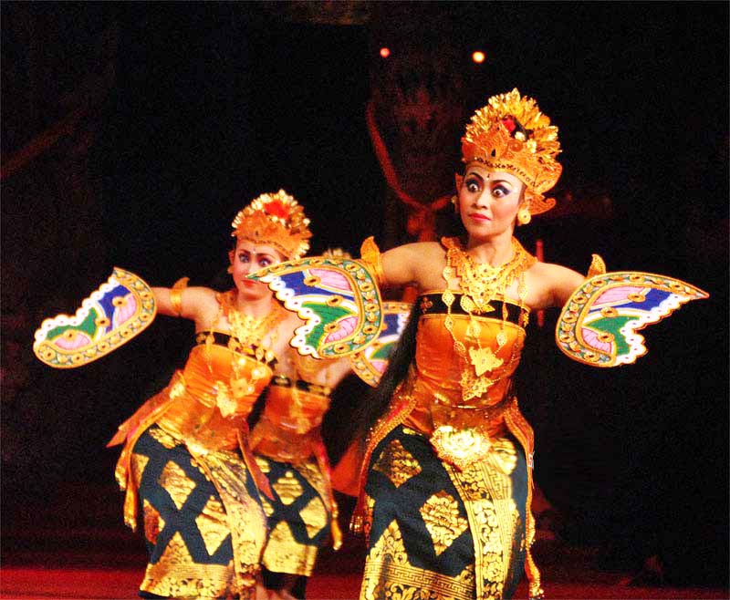 Butterfly Dance, Traditional Dance From Bali My Indonesian